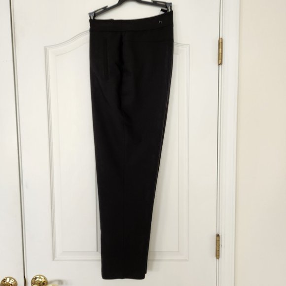 So Slimming by Chicos Audrey Career Casual Ankle Pants Size 2 (12 Reg) Black EXC - Picture 8 of 10